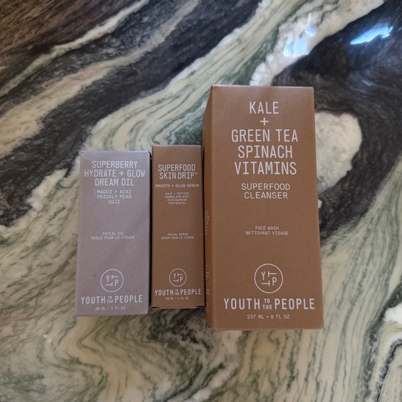Youth to the people skincare set